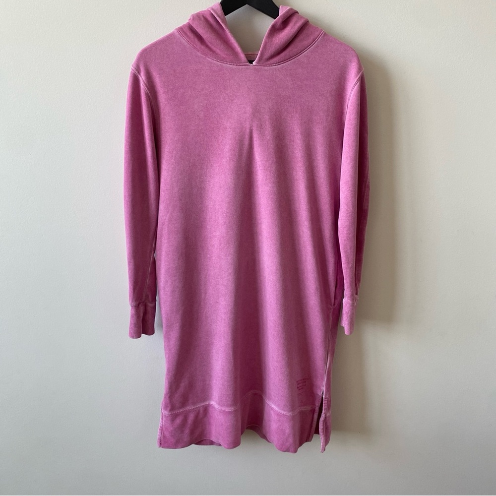 Better Rich New York Pink Hooded Sweatshirt Dress Size XS